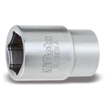 Imagem de Beta Soquete Hexagonal Quadra 1/2' Em Aço Inox (11) 11 Mm