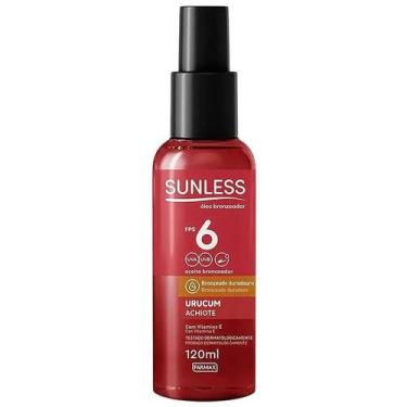 Imagem de Oleo Bronzeador Urucum Fps 6 Sunless 120 Ml Farmax