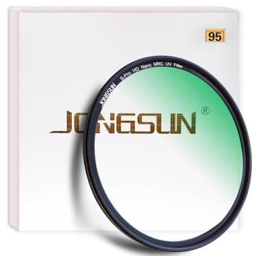 Imagem de JONGSUN Filtro UV de 95 mm, filtro de proteção ultravioleta S-Pro HD Nano MRC16, 16 camadas multirevestidas, SCHOTT B270, ultrafino, kit de pano de lente