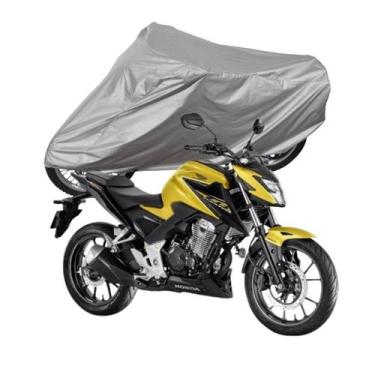 Imagem de Capa Para Cobrir Moto CB 300R CB 300F TWISTER Impermeável Forrada - Ar
