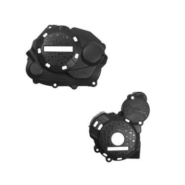 Imagem de Kit Protetor Tampas Lateral Motor Amx Defender Crf 230, Preto