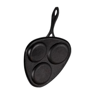 Imagem de Frigideira Gallus 3 ovos Sem Tampa de Ferro Fundido - Santana, Frigide