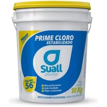 Imagem de Prime dicloro granulado estabilizado balde com 10kg suall