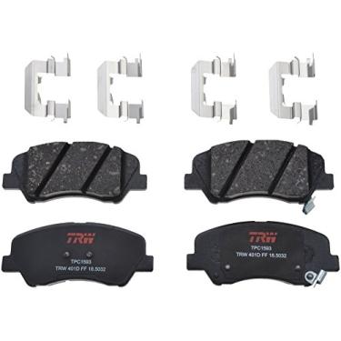 Imagem de TRW Conjunto de pastilhas de freio a disco TPC1593 para destaques Hyundai: 2012-2017 e outras aplicações dianteiras