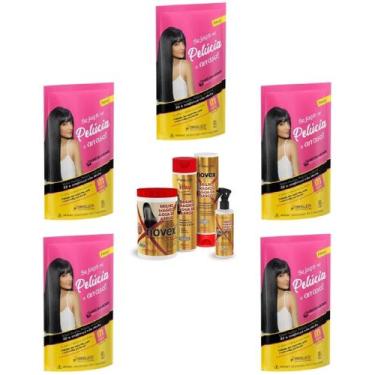 Imagem de Hene Gel Pelucia Preto Medio/Forte 05x180g Pouch/Bisnaga+Brilho Magico