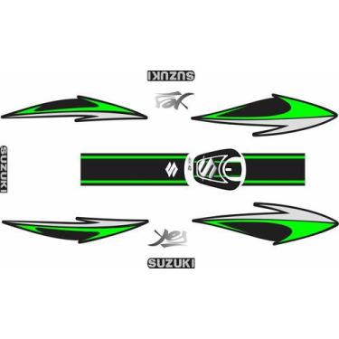 Imagem de Adesivo Protetor Carenagem e Bocal Suzuki Yes 2005/12 Kit 07 - Resitan
