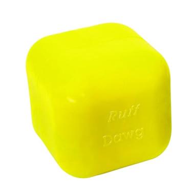 Imagem de Ruff Dawg Brinquedo para cães Dawg-Cube XL indestrutível – Brinquedo maluco, recuperando, pegar, feito nos EUA, flutua, quadrado de 8,89 cm, cães grandes com mais de 18,12 kg