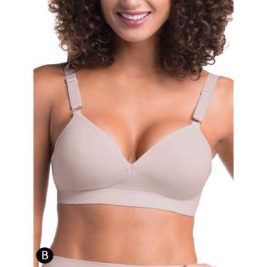 Imagem de Sutiã sem aro com bojo trifil 1689 taça b, Bege, 48