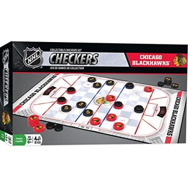 Imagem de MasterPieces Jogo de tabuleiro NHL Chicago Blackhawks, 33 x 53 cm