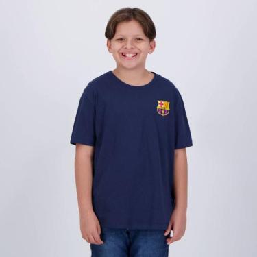 Imagem de Camisa Barcelona Vanguard Juvenil Marinho - Braziline, 4 ANOS