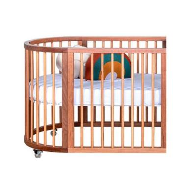 Imagem de Berço multifuncional madeira jequitibá natural colchão - Sleeper