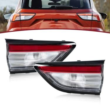 Imagem de JESYMBX Luz traseira para Ford Escape 2020 2021 Lâmpada de freio traseiro 4 pinos esquerda e direita