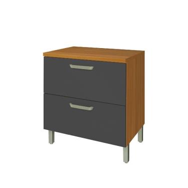 Imagem de Balcão 1 Porta 1 Gaveta Nesher Princesa 80cm Mdf