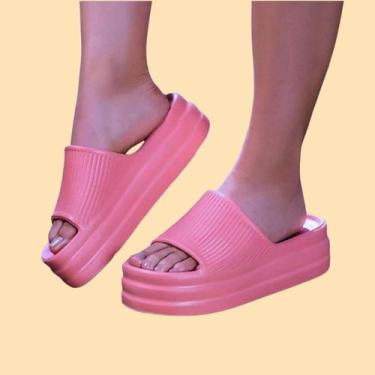 Imagem de Plataforma Nuvem Chinelo Lançamento Leve e Confortável - HL CALCADOS, 