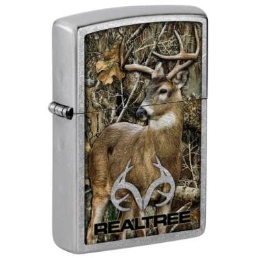 Imagem de Zippo Realtree Buck Design Street Chrome Isqueiro de bolso
