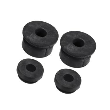 Imagem de ACROPIX 4 peças de isolador de montagem de radiador superior inferior de borracha para Honda Accord 90-20 para Honda Civic 1992-2020 para Honda Odyssey 1995-2021 Nº 74173SJ4000/74172SM4970 Peças de