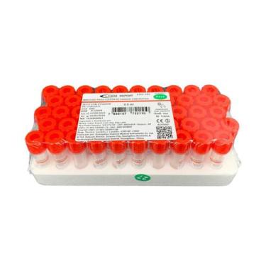 Imagem de Microtubo Para Coleta De Sangue 0.5ml Seco Com Ativador Com 50 Tubos -