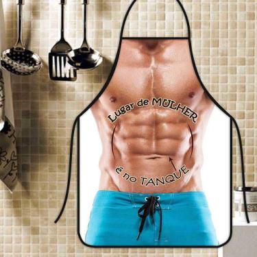 Imagem de Avental Divertido E Personalizado: Lugar De Mulher É No Tanque - Recan