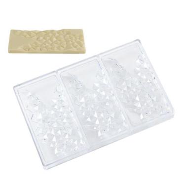 Imagem de Forma De Plástico - Barra Diamante 3D - 27,5x13,5x2cm - 1 unidade - Si