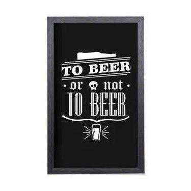 Imagem de Quadro Porta Tampinhas Pequeno - To Beer 1045 - Karin Grace, único