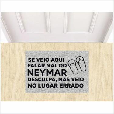 Imagem de Tapete se veio falar mal do neymar cor prata. - ZAP TAPETES