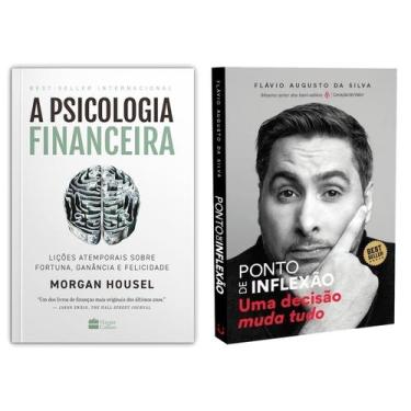Imagem de A psicologia financeira - Morgan Housel +  Ponto de Inflexão - Flávio 