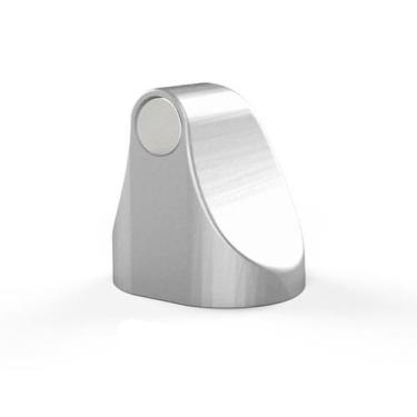 Imagem de Fixador Prendedor Trava Porta Magnético Com Adesivo Prata - ComfortDoo