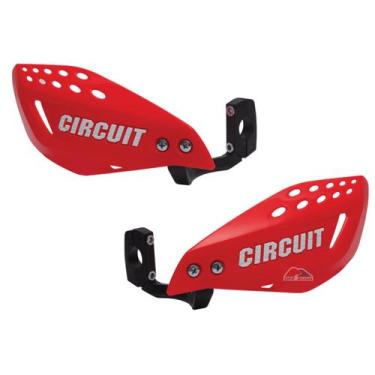 Imagem de Protetor De Mão Circuit - Vector - Haste De Nylon - Vermelho E Branco 