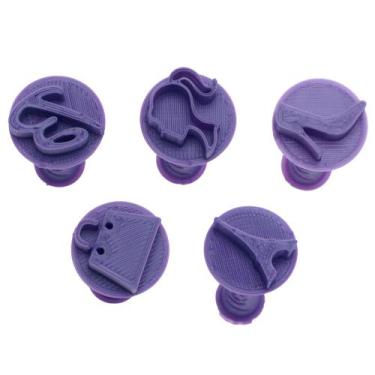 Imagem de Carimbo Marcador Brigadeiro - Boneca Rosa - 5015 - Flexarte