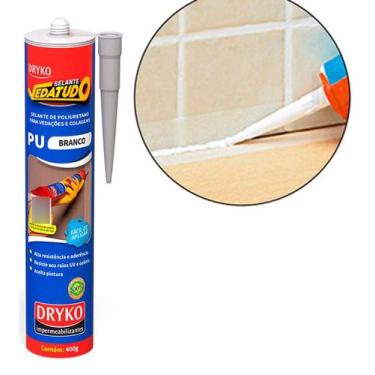 Imagem de Selante  pu40 branco 400g vedatudo dryko