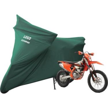 Imagem de Capa Para Cobrir Moto KTM 350 SX-F Alta Durabilidade - Mz, Verde