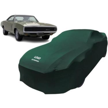 Imagem de Capa De Tecido Para Proteger Carro Dodge Charger Rt 1970 - Mz, Verde