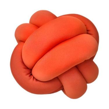 Imagem de Almofada de Nó Escandinavo Várias Cores - Díspar Design, Terracota