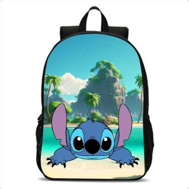 Imagem de Mochila Escolar Infantil Lilo Stitch Bolsa De Costas - Broome, Sti12