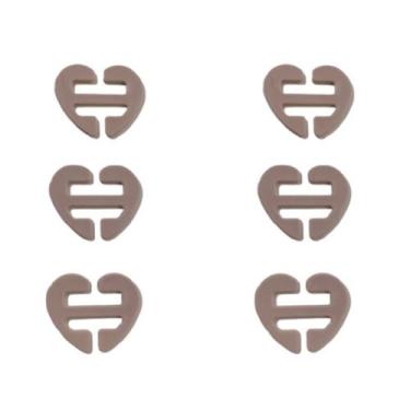 Imagem de Clip para alças Nadador Kit com 6 Clips para alças do sutiã em formato