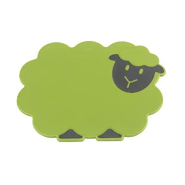 Imagem de Kuhn Rikon Tábua de corte de ovelha Kinderkitchen para crianças, verde