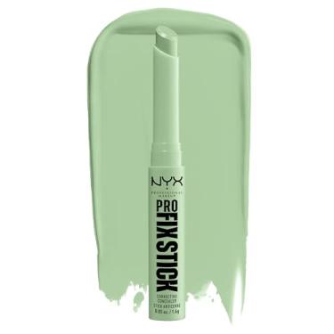 Imagem de NYX PROFESSIONAL MAKEUP Pro Fix Stick Correcting Concealer, Corretivo Em Bastão de Cobertura Média Edificável - Verde