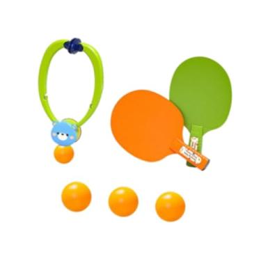 Imagem de Dynwave Pendurado tênis de mesa casa pai criança brinquedo pendurado bola de pingue-pongue treinamento auto treino para adolescentes equipamentos de, Verde