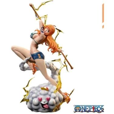 Imagem de Action Figure Nami One Piece 29 Cm Boneca Anime com Caixa Estatueta Co