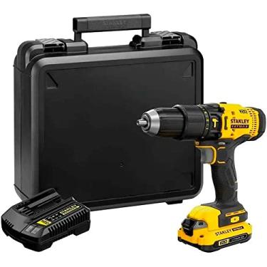 Imagem de STANLEY Kit Parafusadeira e Furadeira de Impacto 1/2 Pol. (12mm) 20V MAX* com Bateria Bivolt e Maleta SCD711C1K