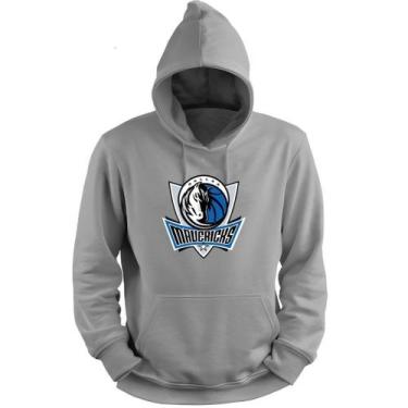 Imagem de Blusa Moletom Capuz Basquete Dallas Maverickss Luka Basketball - Loja 