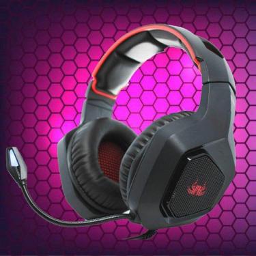 Imagem de Headset Gamer Headphone Super Bass 7.1 RGB Game PC Celular  - KP-488-4