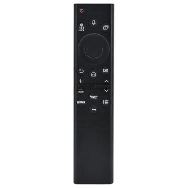 Imagem de Substituição de controle remoto por voz BN59-01385A para Samsung QLED Smart TV GQ43Q60BAU GQ43Q60BAUXZG GQ43QN90BAT GQ43QN90BATXZG GQ50Q60BAU GQ50Q60BAUXZG GQ50Q80BAT GQ50Q. 80BATXZG GQ50QN90BAT