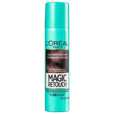 Imagem de L'Oréal Paris Magic Retouch Castanho Escuro - Corretivo de Raiz 75ml