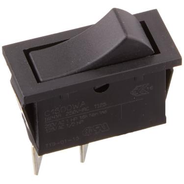 Imagem de Hayward Interruptor Liga/Desliga de Substituição para Aquecedor de Piscina Série H - Rocker Manual - Preto