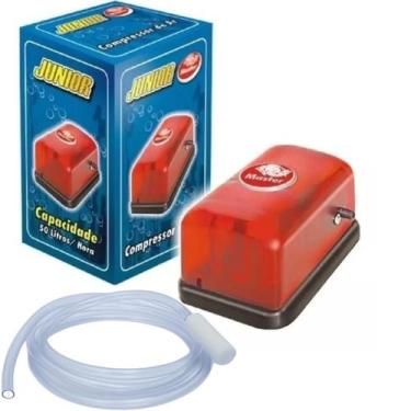 Imagem de COMPRESSOR DE AR PARA AQUARIO JUNIOR 50 L/h 127V  - Master, 110V