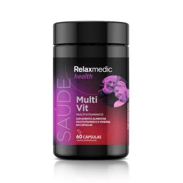 Imagem de Multivitamínico Relaxmedic 60 Cápsulas Nutricional - MY HEALTH, U, UNI
