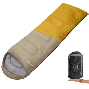 Imagem de JOYFOX Saco de Dormir para Camping e Mochilão - Ultralight, Impermeável, Compacto e Confortável, Ideal para 3 Estações
