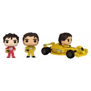 Imagem de Coleção Ayrton Senna Funko Pop Racing Lotus e McLaren  Candide