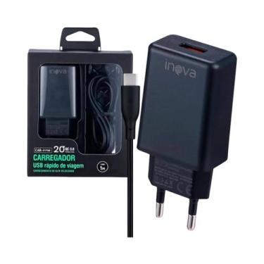 Imagem de Carregador De Celular Turbo 20W Qc 3.0 Tipo C - Inova